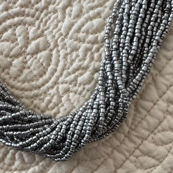 Lucky Brand Silver Multi-Strand Necklace - Picture 3 of 4